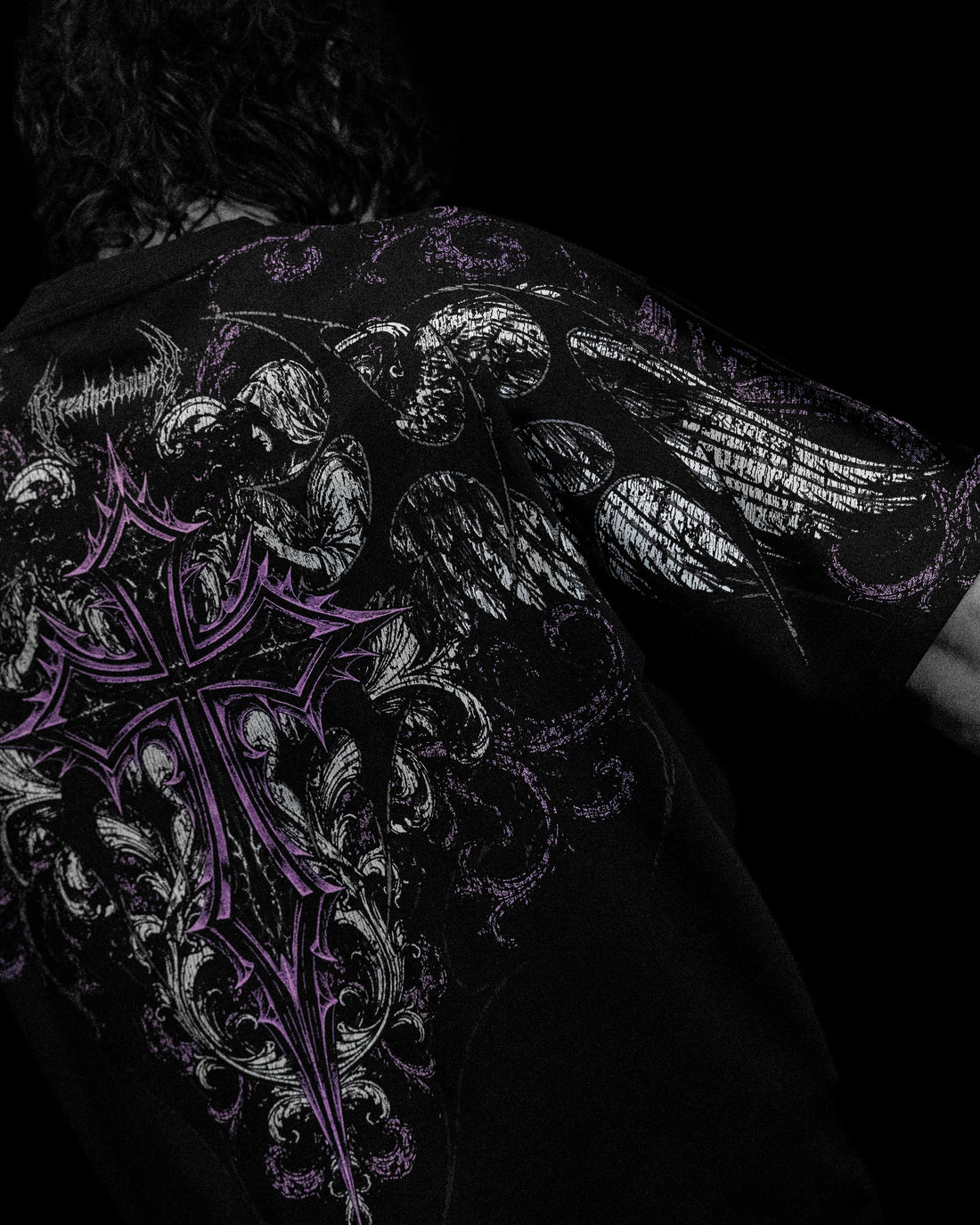 Sanctuary Oversized Tee Dusk back