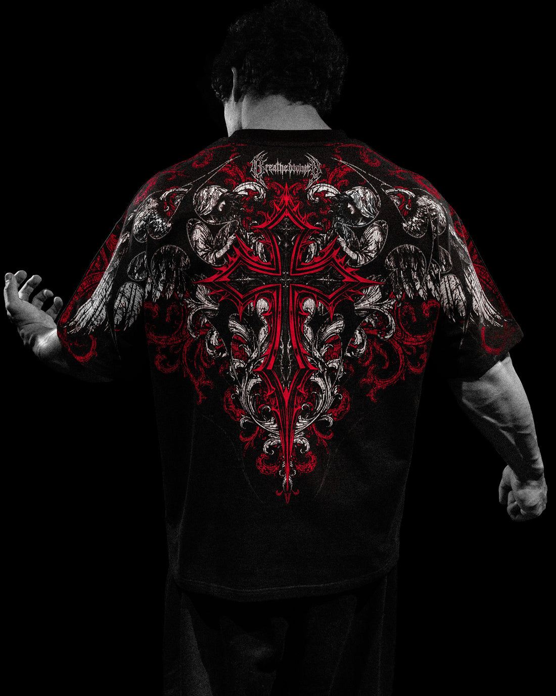 Sanctuary Oversized Tee Nightmare back