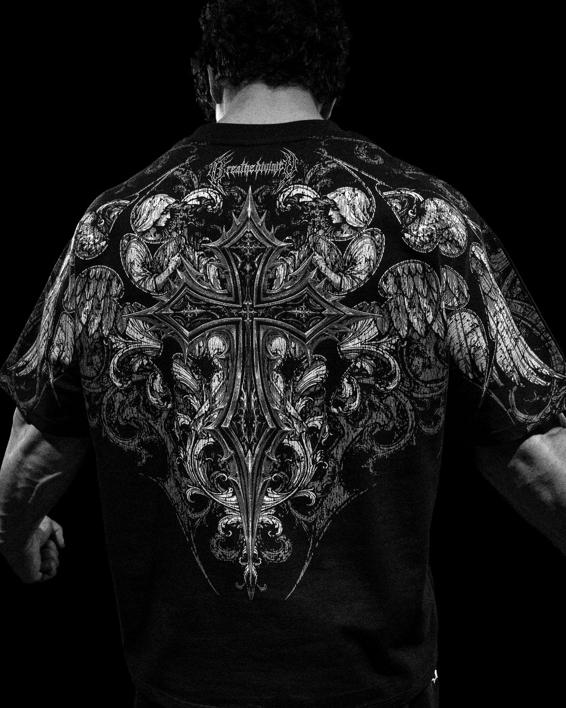 Sanctuary Oversized Tee Void Black back