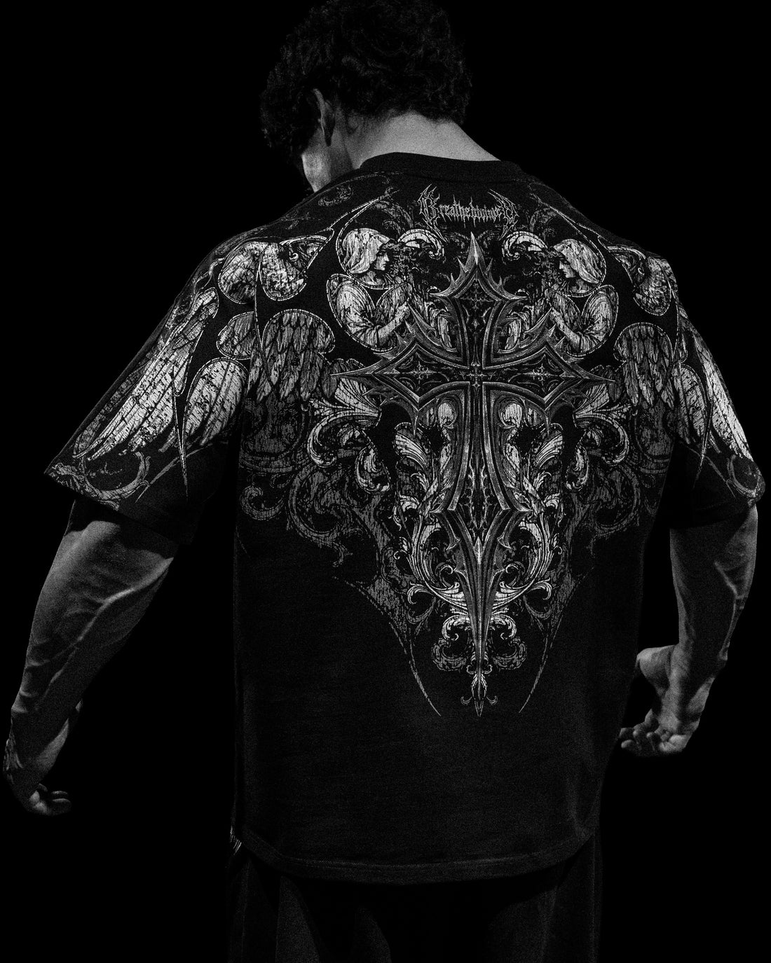 Sanctuary Oversized Tee Void Black back